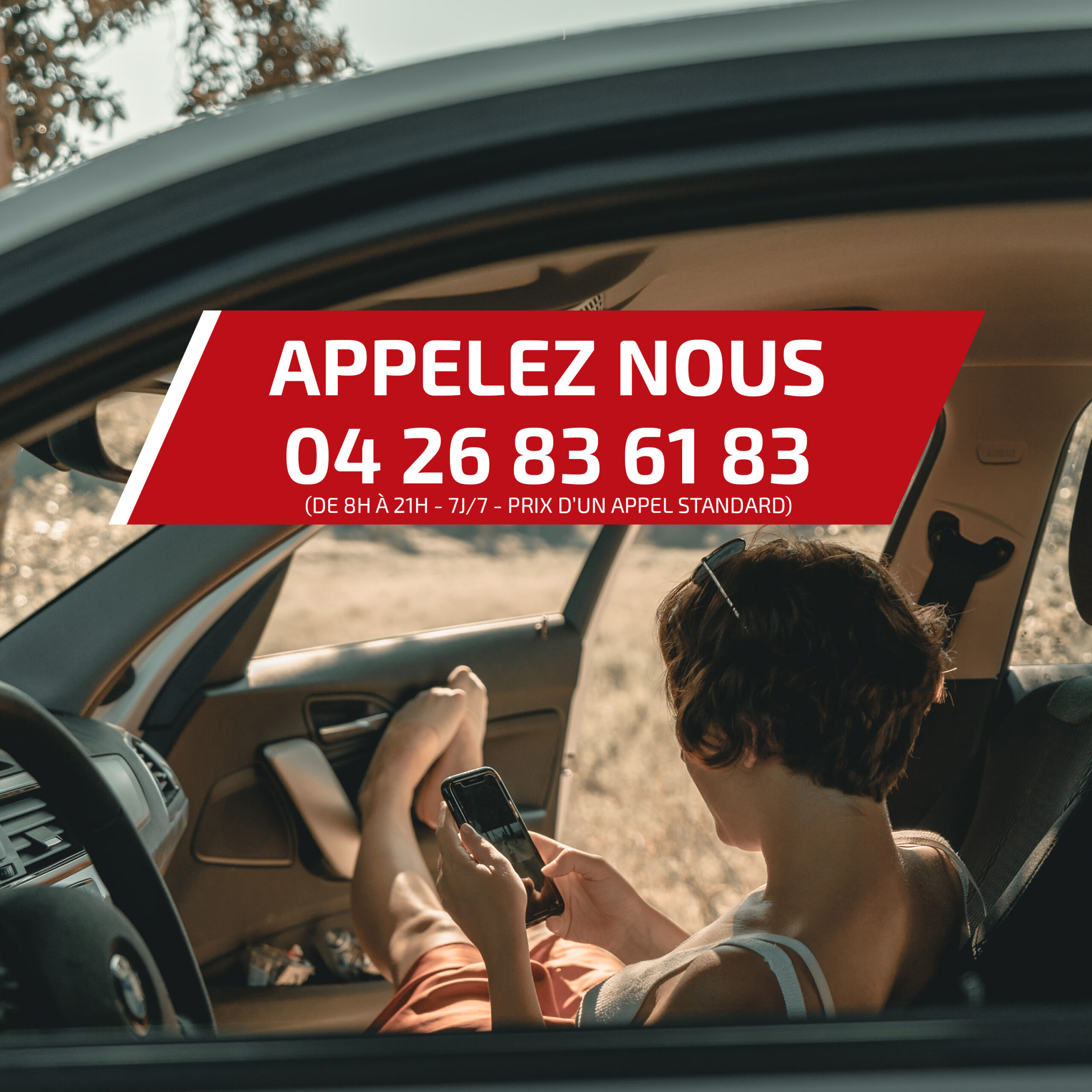 Quel est le prix d'un remplacement de vitre de voiture ?